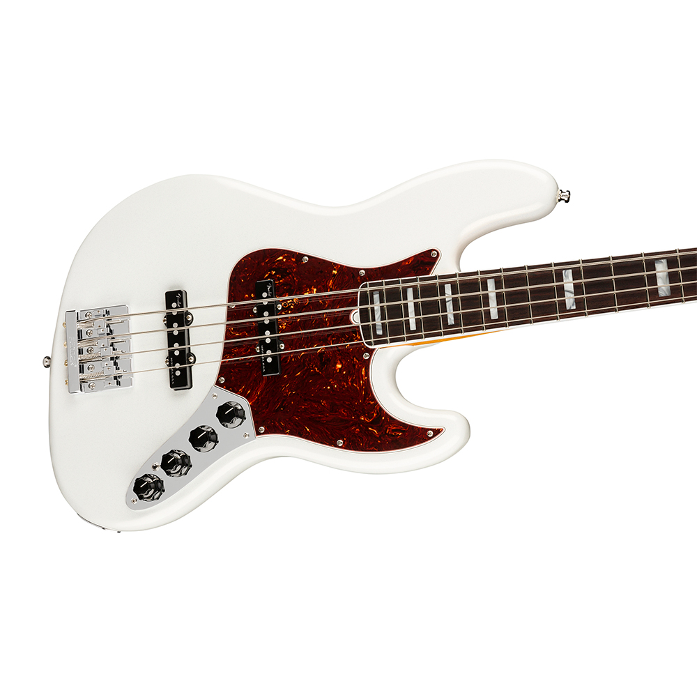 fender american ultra jazz bass arctic pearl