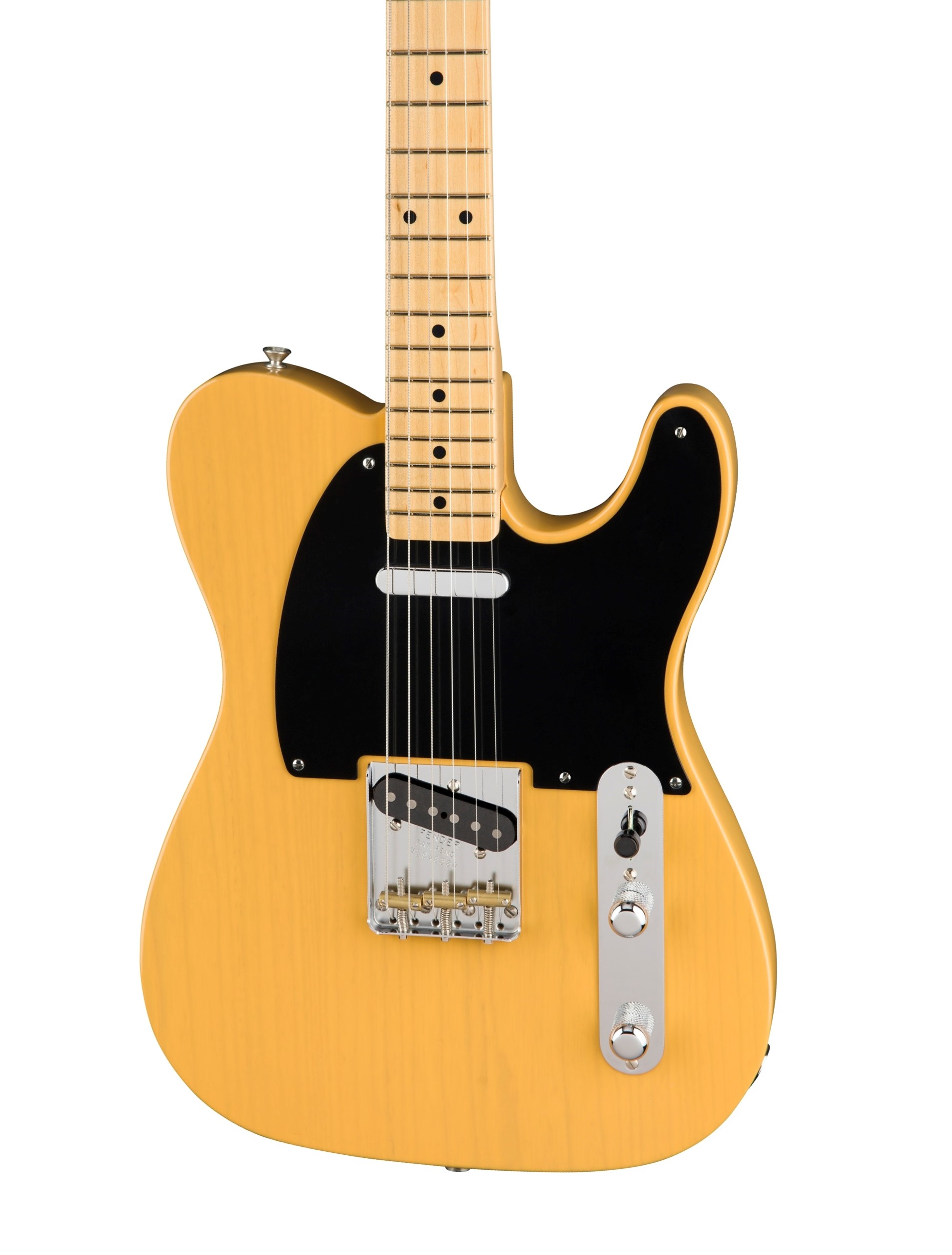 fender telecaster american original 50s tele maple neck butterscotch blonde