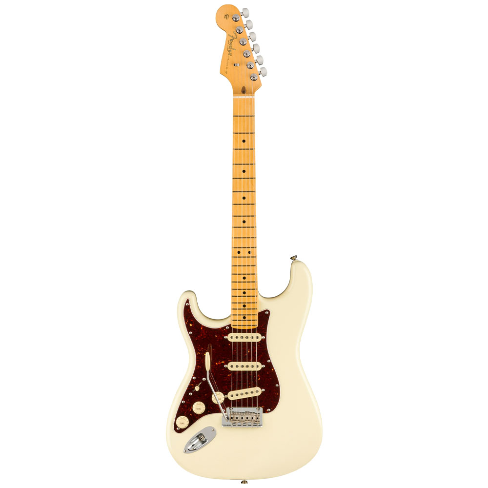 fender professional stratocaster white