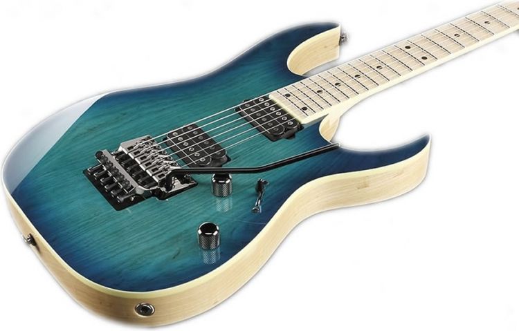 ibanez green burst