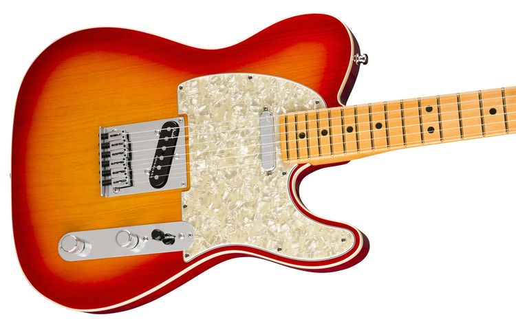 fender tele red