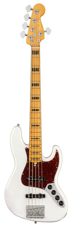 Fender american ultra jazz bass v on sale mn aged natural